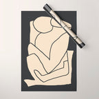 Abstract line art 2/1 Wrapping Paper Gallery Image 1