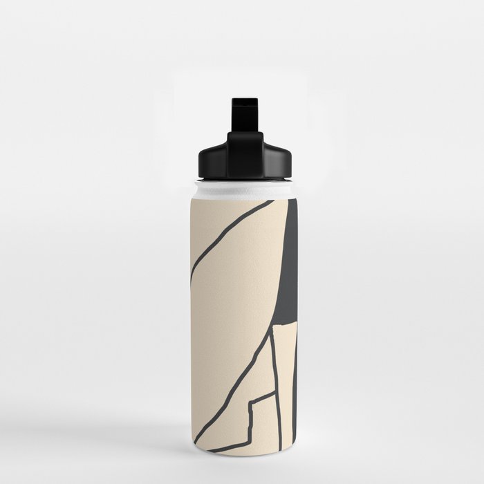 Abstract line art 2/1 Water Bottle Gallery Image 2