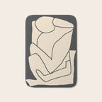 Abstract line art 2/1 Bath Mat Gallery Image 1