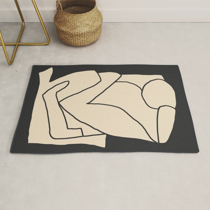 Abstract line art 2/1 Rug Gallery Image 1