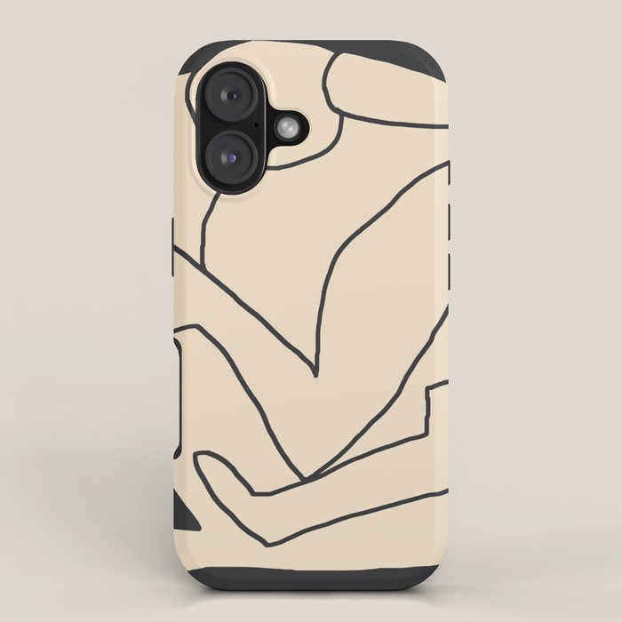 Abstract line art 2/1 iPhone Case Gallery Image 1