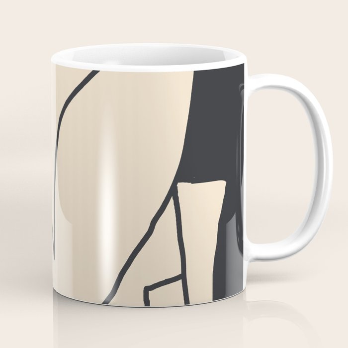 Abstract line art 2/1 Coffee Mug Gallery Image 1