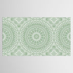 Bloom- Sage Green Tablecloth Gallery Image 2
