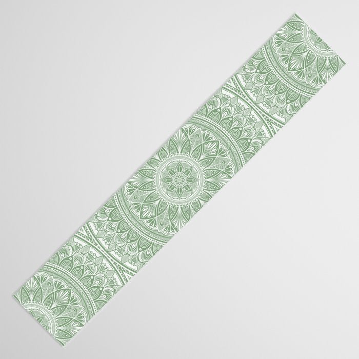 Bloom- Sage Green Table Runner Gallery Image 3