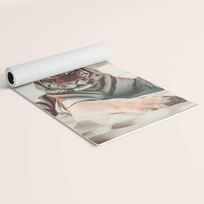 South Beach Bliss Tiger Prints Yoga Mat Gallery Image 2