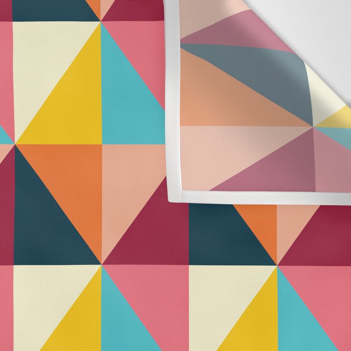 Colorful Houses Wall Tapestry Gallery Image 3