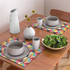 Colorful Houses Placemat Gallery Image 2