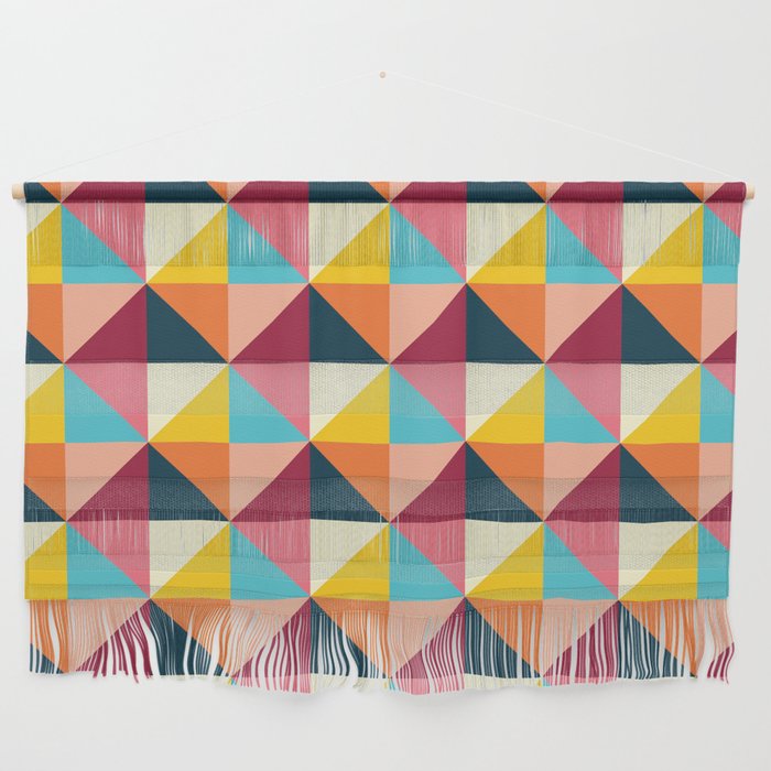 Colorful Houses Wall Hanging Gallery Image 1