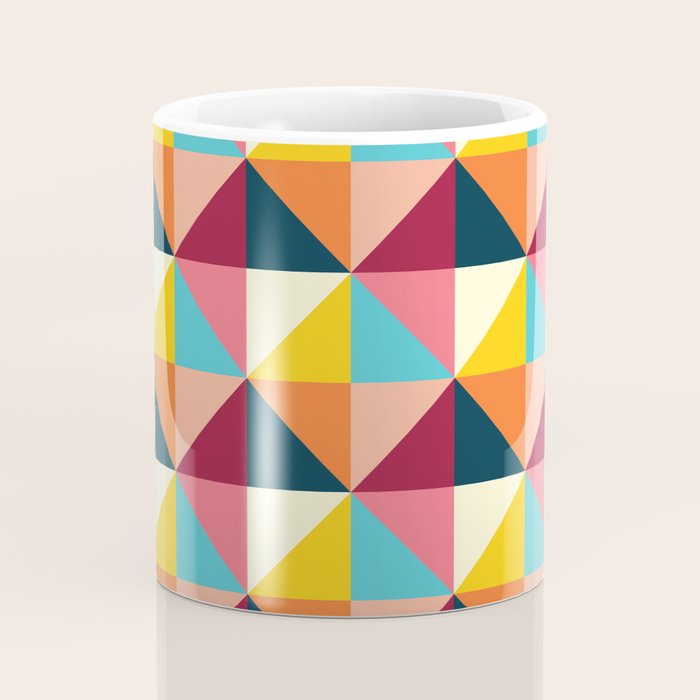 Colorful Houses Coffee Mug Gallery Image 4