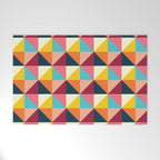 Colorful Houses Welcome Mat Gallery Image 1