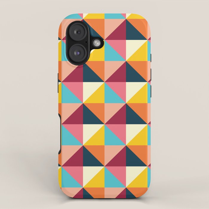 Colorful Houses iPhone Case Gallery Image 1