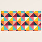 Colorful Houses Desk Mat Gallery Image 3