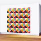 Colorful Houses Wall Mural Gallery Image 2