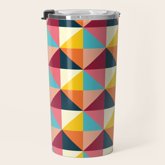 Colorful Houses Travel Mug Gallery Image 3
