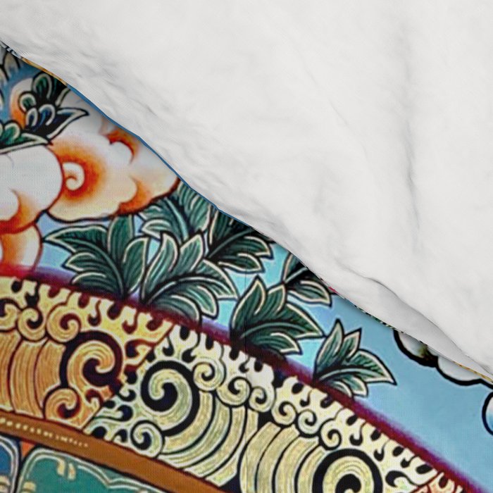 Tibetan Buddhist Vajrayana Teachings Thangka Comforter Gallery Image 4