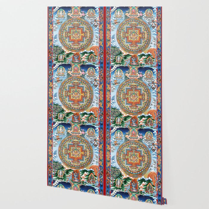 Tibetan Buddhist Vajrayana Teachings Thangka Wallpaper Gallery Image 2