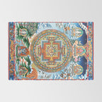 Tibetan Buddhist Vajrayana Teachings Thangka Rug Gallery Image 2