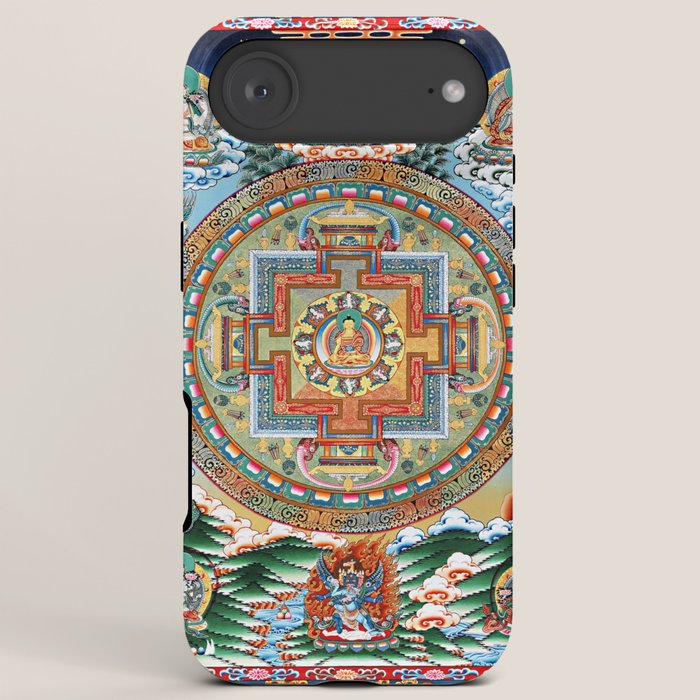 Tibetan Buddhist Vajrayana Teachings Thangka iPhone Case Gallery Image 6