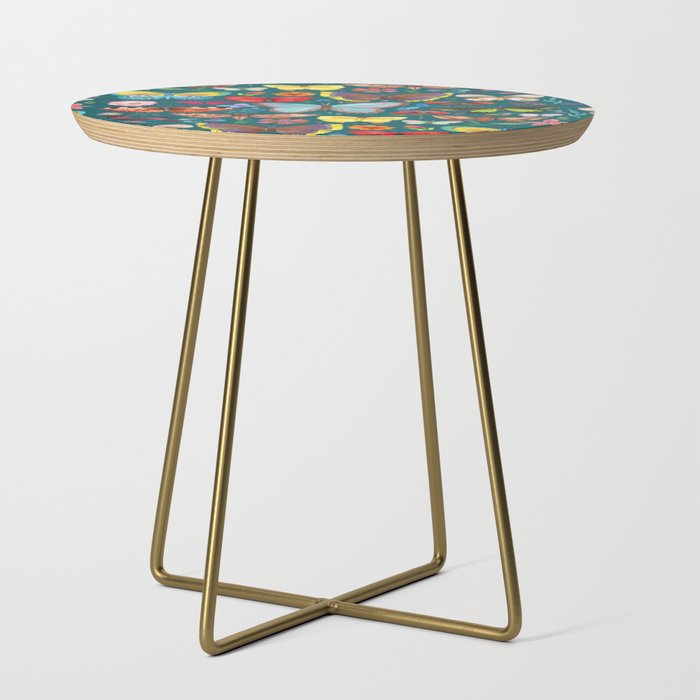 Cutie Butterfly Family - darkbg Side Table Gallery Image 1