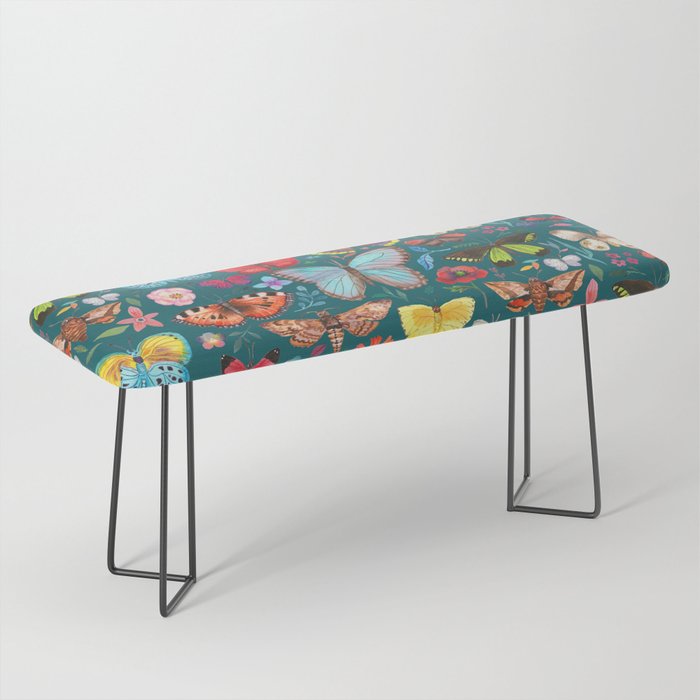 Cutie Butterfly Family - darkbg Bench Gallery Image 1