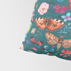 Cutie Butterfly Family - darkbg Pillow Sham Gallery Image 4
