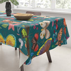 Cutie Butterfly Family - darkbg Tablecloth Gallery Image 3
