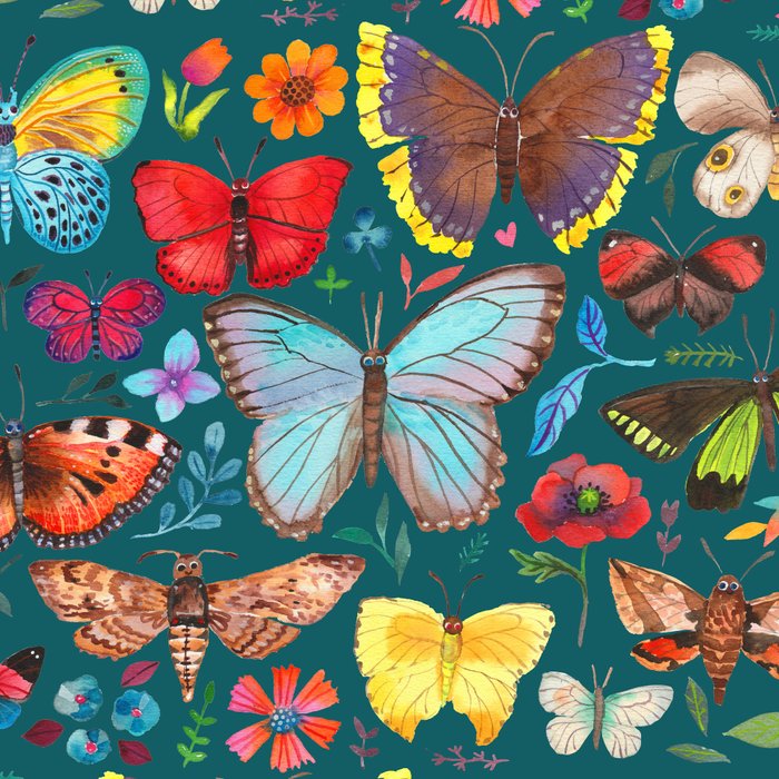 Cutie Butterfly Family - darkbg Coffee Mug Gallery Image 2