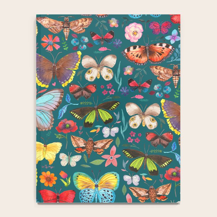 Cutie Butterfly Family - darkbg Notebook Gallery Image 4