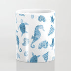 Sea Creatures | Light Blue Ocean Animals Coffee Mug Gallery Image 4