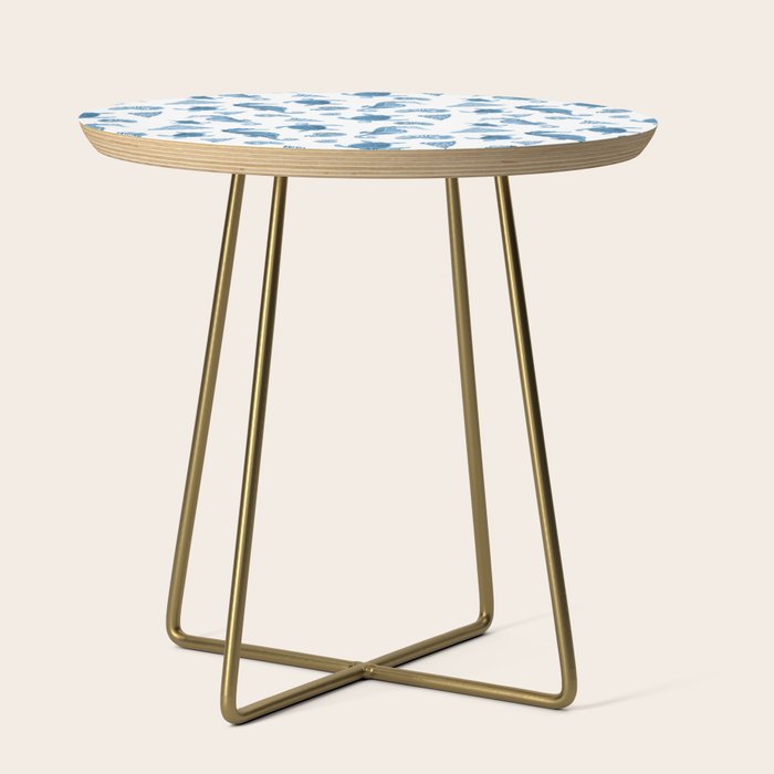 Sea Creatures | Light Blue Ocean Animals Side Table Gallery Image 1