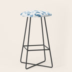 Sea Creatures | Light Blue Ocean Animals Stool Gallery Image 1