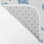 Sea Creatures | Light Blue Ocean Animals Bath Mat Gallery Image 2