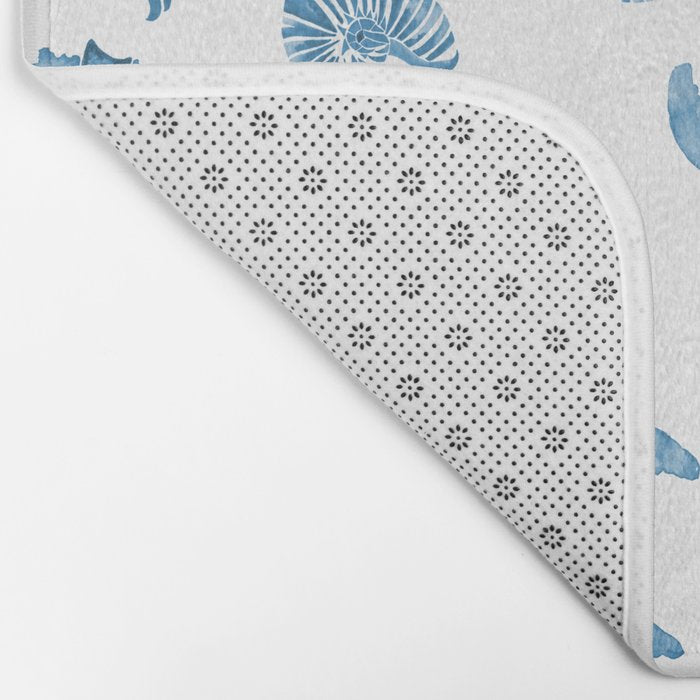 Sea Creatures | Light Blue Ocean Animals Bath Mat Gallery Image 2