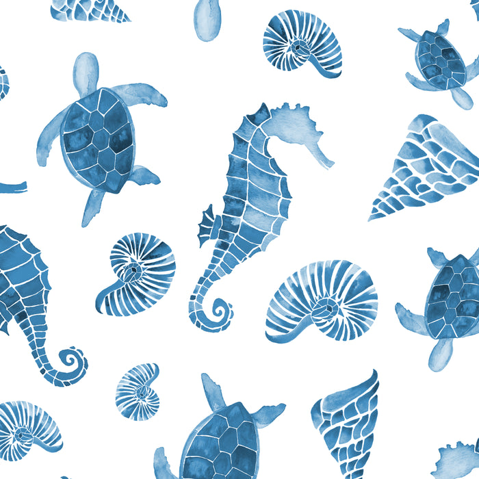 Sea Creatures | Light Blue Ocean Animals Coffee Mug Gallery Image 2