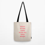 Trust In The Lord With All Your Heart Proverbs 3:5-6 Bible Verse Scripture Wall Art Christian Quote Tote Bag Gallery Image 2