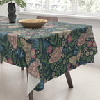 Heritage Wildflower Garden on Dark Blue Tablecloth Gallery Image 3