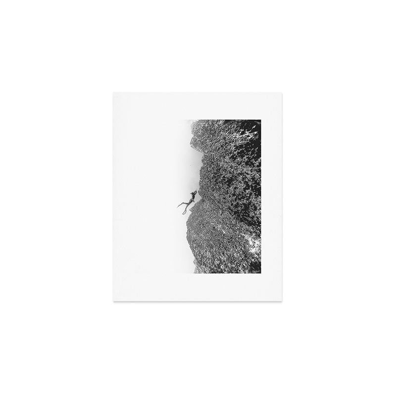 Freedive in the Mediterranean Sea Art Print Gallery Image 1