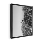 Freedive in the Mediterranean Sea Framed Canvas Print Gallery Image 2