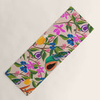 Summer vibes in tropical jungle Yoga Mat Gallery Image 1
