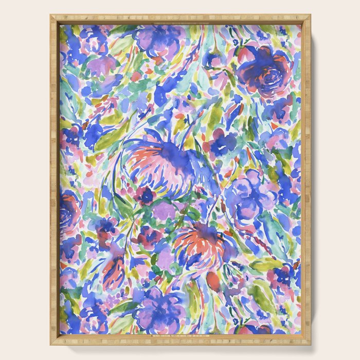 Maximal Floral Wild & Free Serving Tray Gallery Image 1