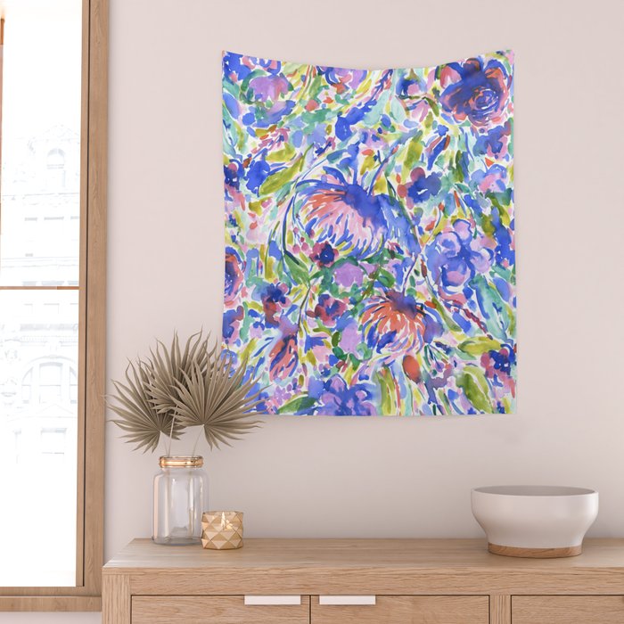 Maximal Floral Wild & Free Wall Tapestry Gallery Image 2