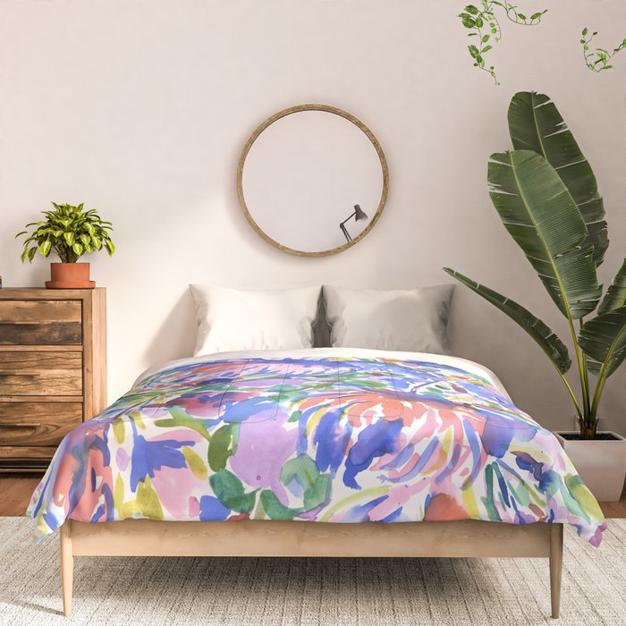 Maximal Floral Wild & Free Comforter Gallery Image 3