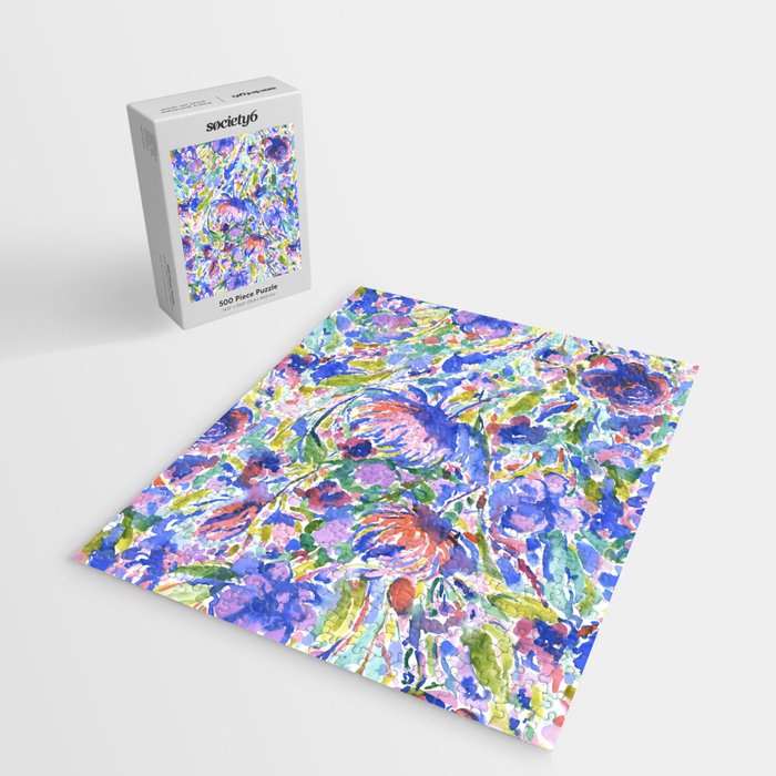 Maximal Floral Wild & Free Jigsaw Puzzle Gallery Image 2