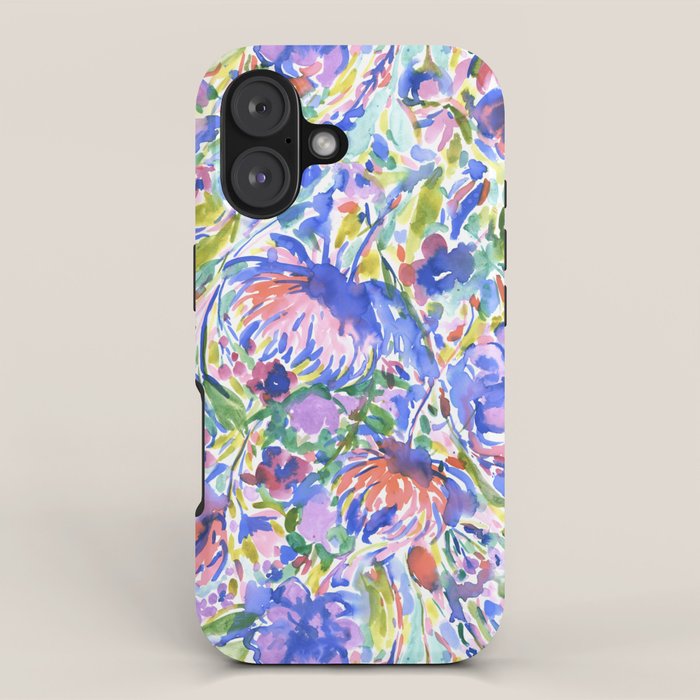 Maximal Floral Wild & Free iPhone Case Gallery Image 1