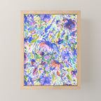 Maximal Floral Wild & Free Mini Art Print Gallery Image 1