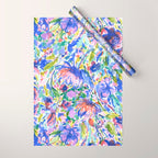 Maximal Floral Wild & Free Wrapping Paper Gallery Image 1