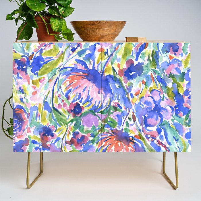 Maximal Floral Wild & Free Credenza Gallery Image 1
