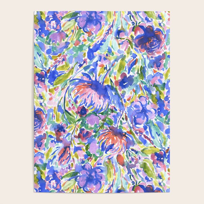 Maximal Floral Wild & Free Poster Gallery Image 4