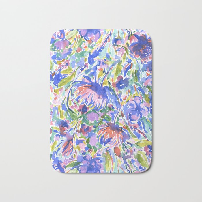 Maximal Floral Wild & Free Bath Mat Gallery Image 1