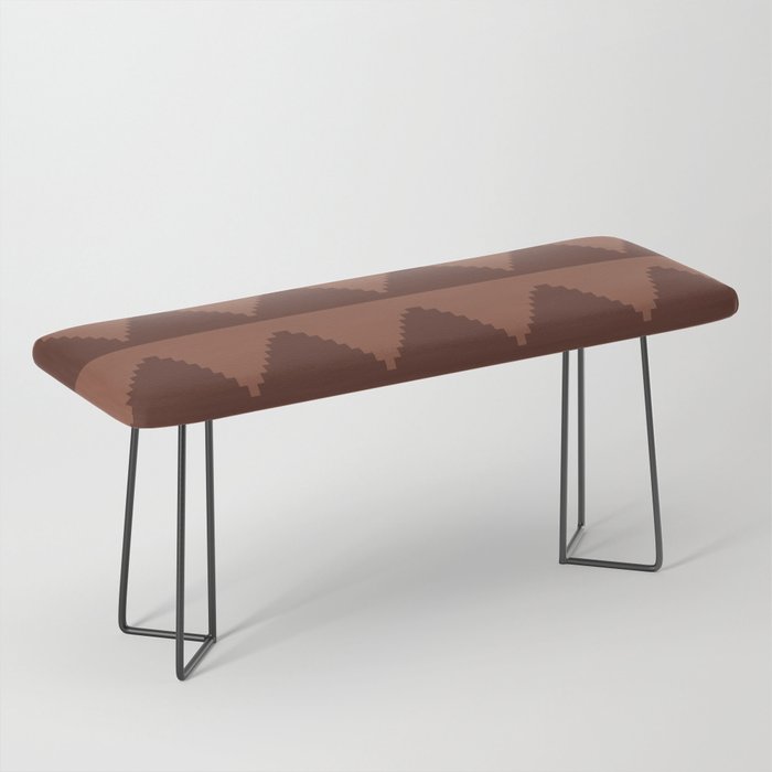 Geometric Pyramid Pattern XXXVIII Bench Gallery Image 1